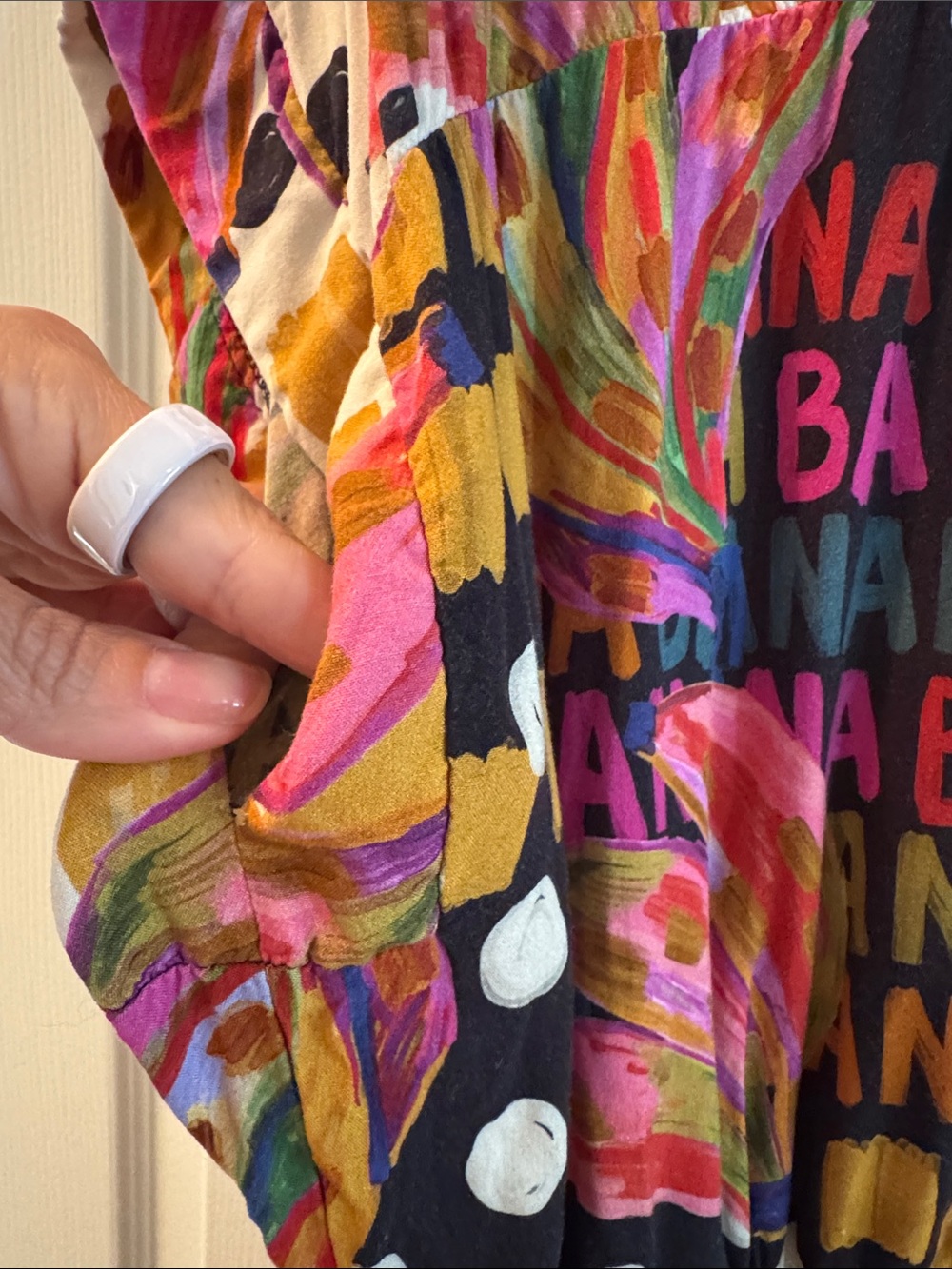 FARM Rio Colorful Printed Romper Jumpsuit Size XL - Picture 5 of 8